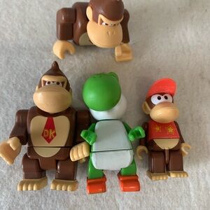 Donkey Kong & Diddy Knex Mini Figures